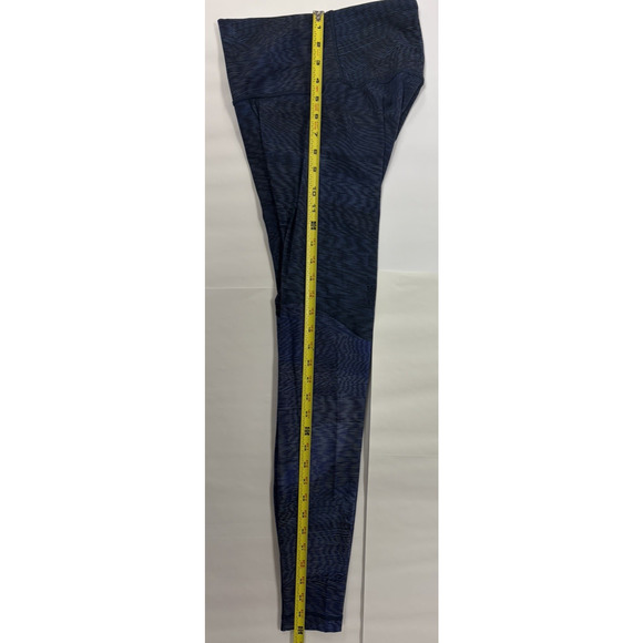 Lululemon Women’s Athletica Blue Black Leggings Size 4 - Picture 7 of 8